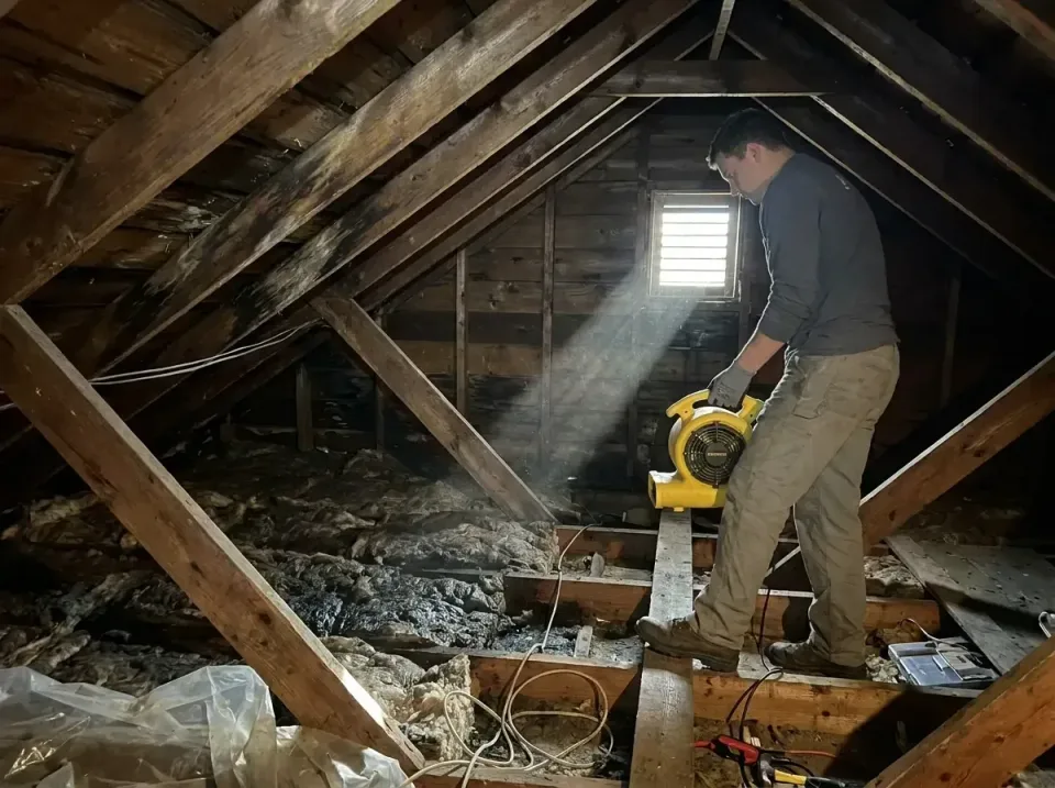 attic-water-damage-drying-proc-007 — frequently asked questions, Emergency Water Extraction & 24/7 Flood Response in Whiteho…